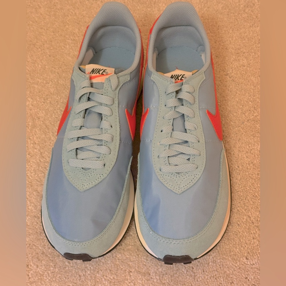 NIKE WAFFLE TRAINER 2 BLUE TEAM ORANGE NWOT men’s size 10.5 - Picture 5 of 9